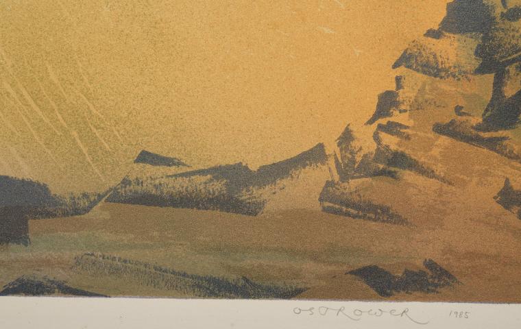 Litografia sobre papel, 1985 - 66 x 42 cm