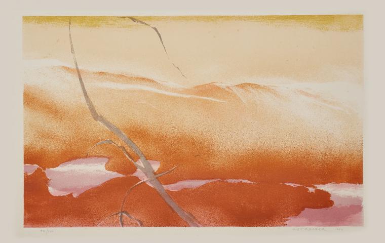 Litografia sobre papel, 1983 - 67,5 x 42 cm