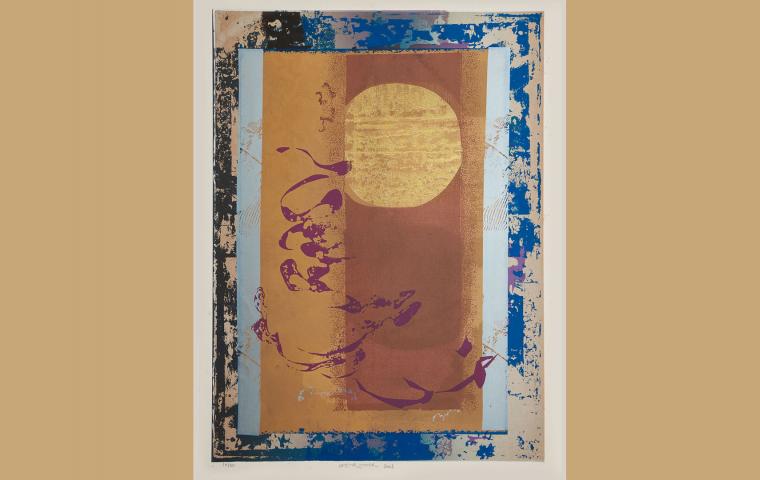 Serigrafia sobre papel, 2001 - 52 x 70 cm