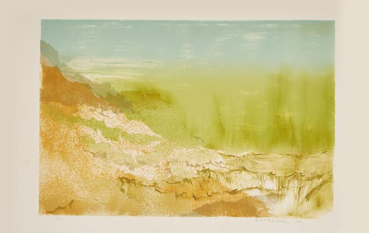 Litografia sobre papel, 1980 - 59,8 x 39,7 cm