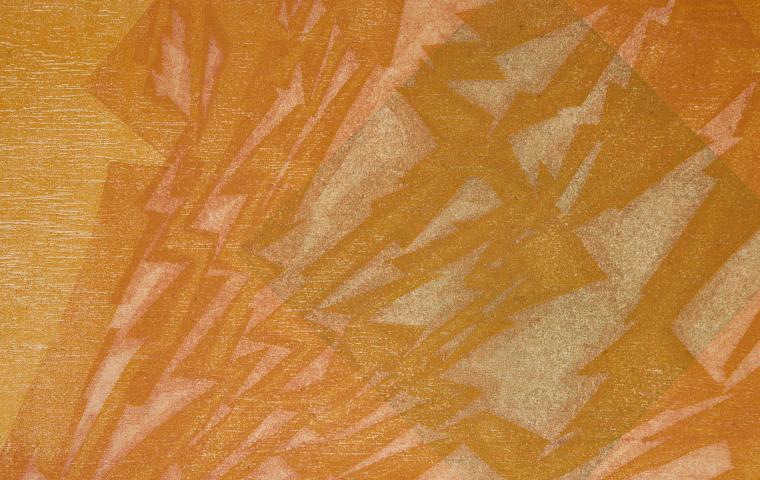 Xilogravura sobre papel, 1970 - 86,5 x 46