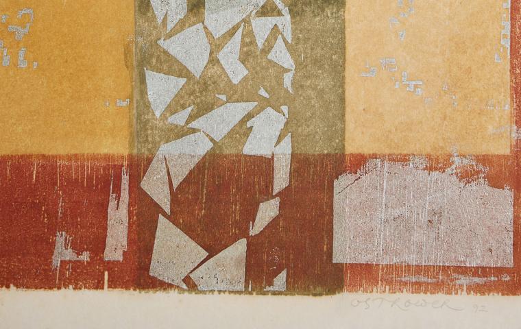 Xilogravura sobre papel, 1992 - 51 x 78 cm