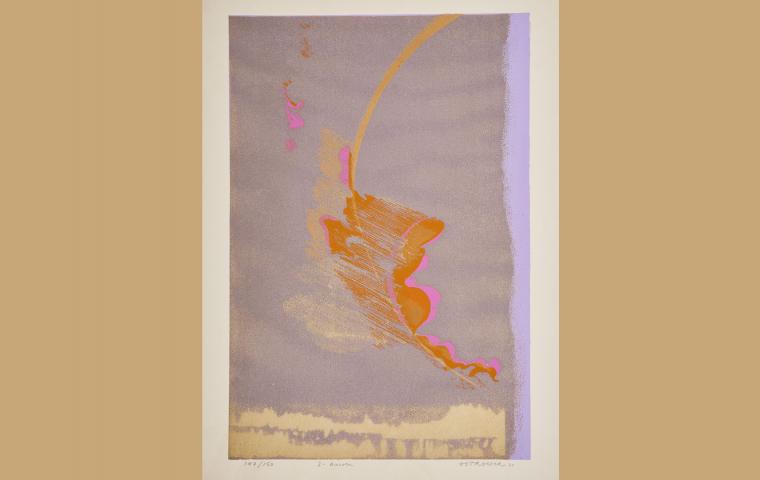 Serigrafia sobre papel, 1984 - 42 x 58 cm.