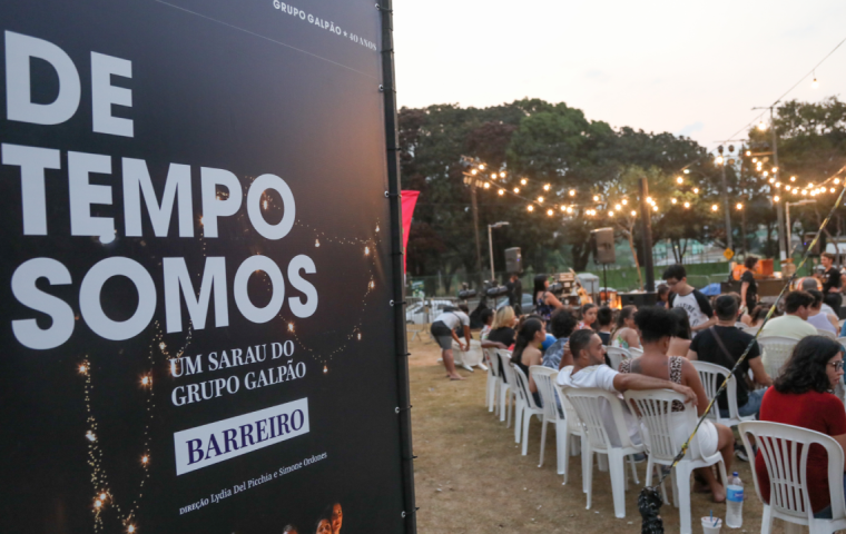 DE TEMPO SOMOS – Um sarau do Grupo Galpão