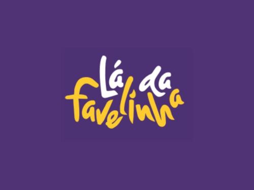 Logo roxa Centro Cultural la da Favelinha