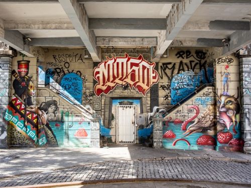 Centro de Referência das Culturas Urbanas Viaduto Santa Tereza 