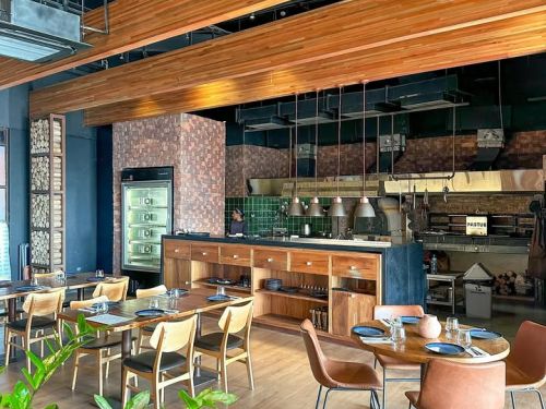 Foto da parte interna do Restaurante Pastus Fogo & Parrilla