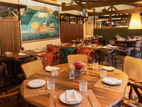 Foto do ambiente interno do Villeon Restaurant 