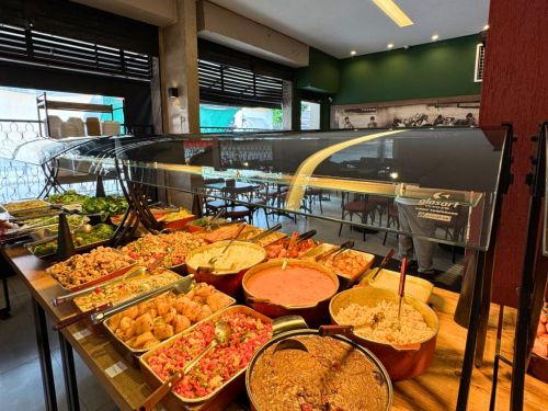 Foto do buffet do Restaurante e Bar Sheridan 