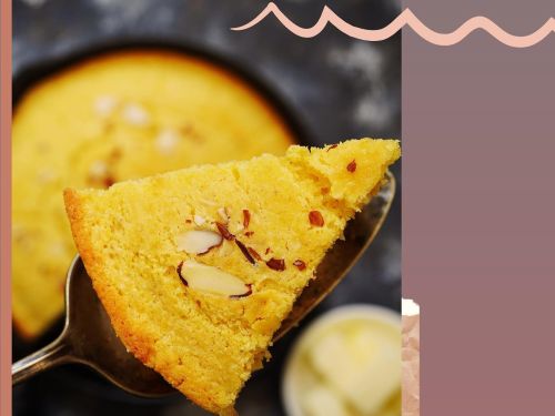 Foto do bolo de milho do Spiral 