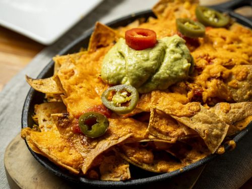 Foto dos nachos mexicanos do restaurante Spicy 