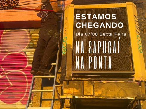 fly com informações sobre o evento