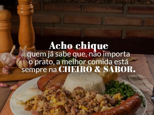 Cheiro e Sabor