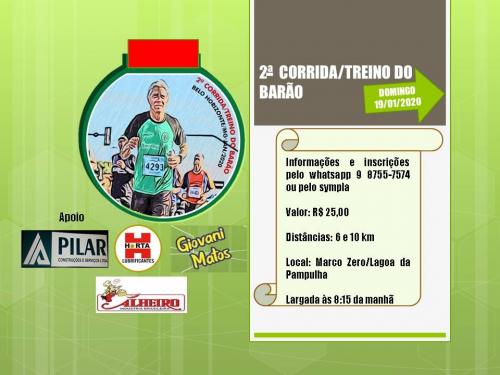 2ª Corrida / Treino do Barão