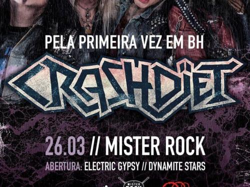 Crashdïet Latin America Tour - Belo Horizonte