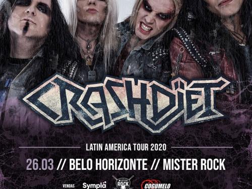 Crashdïet Latin America Tour - Belo Horizonte