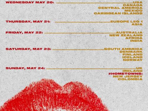 Live: Tour Digital Jonas Brothers - X Marks The Unlock