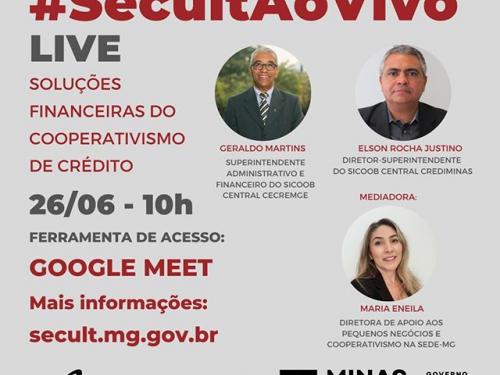 #Secult ao Vivo - Lives