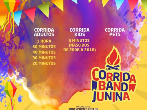 Corrida BAND Junina – Em Casa