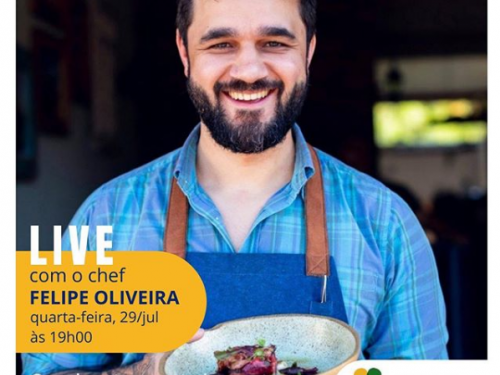 Live: Gastronomia de Minas Gerais com chef Felipe Oliveira