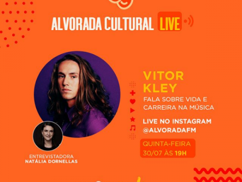 Live: Alvorada Cultural com Vitor Kley