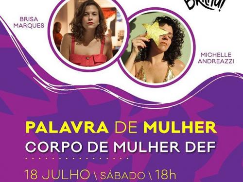 Lives: "Palavra de Mulher” - Então Brilha!
