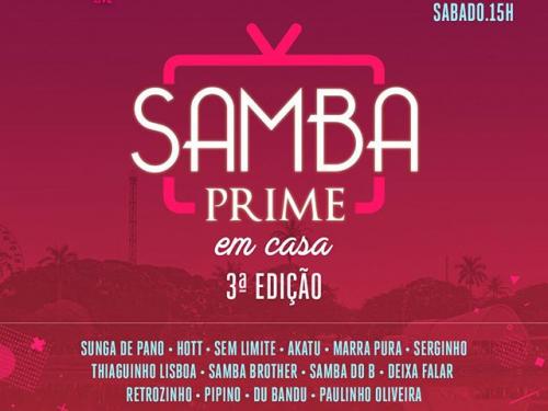 Live "Samba Prime em Casa" - 3ª Edição