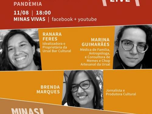 Live: Fechamento de Bares e Espaços Culturais na Pandemia - Minas Vivas