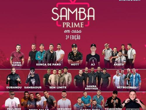 Live "Samba Prime em Casa" - 3ª Edição