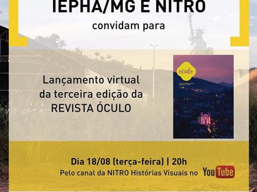 Live e Lançamento virtual da Revista Óculo