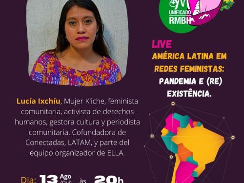 Live: América Latina em redes feministas - pandemia e (Re) Existência!