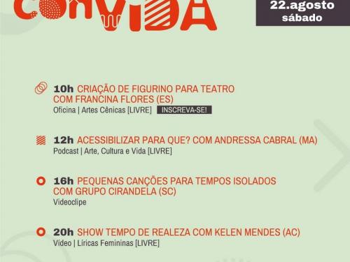 #Sesc Cultura ConVIDA - 2ª semana