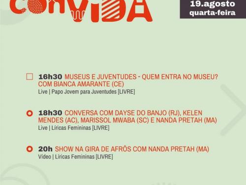 #Sesc Cultura ConVIDA - 2ª semana