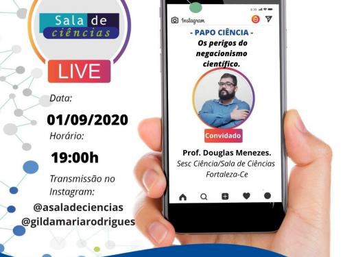 Live: Os Perigos do Negacionismo Científico 