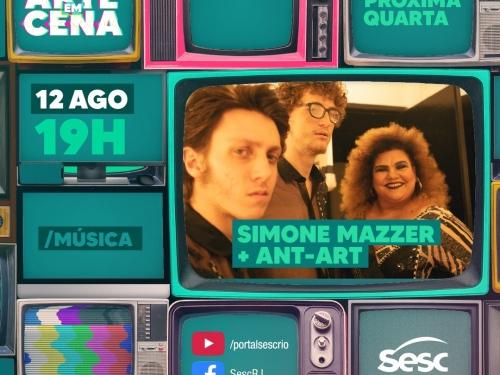 Live: Simone Mazzer + Ant-Art #ArteEmCena