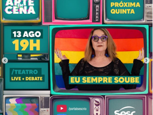 Live + Debate: Eu Sempre Soube #ArteEmCena