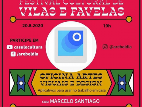 Festival Cultural de Vilas e Favelas - Programação de Agosto