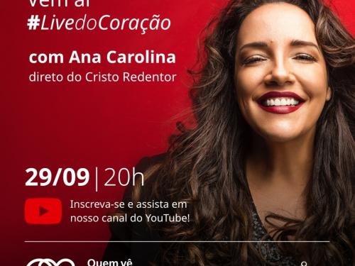 Live Do Coração com Ana Carolina