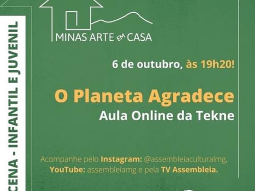 Minas Arte Em Casa "Outubro" - Assembleia Cultural