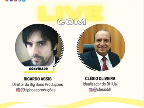 Live: Bate papo sobre a produção de cinema em Belo Horizonte
