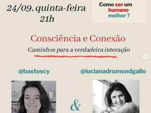 Live: Consciência e Conexão - Caminhos para a verdadeira interação