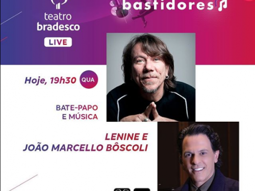 Live: Lenine - Bastidores Teatro Bradesco