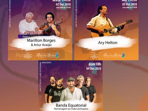 Programação Bar do Museu Clube da Esquina