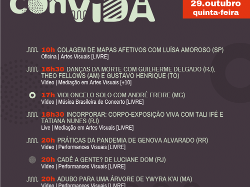 Sesc Cultura ConVida - Outubro (Semana 5)