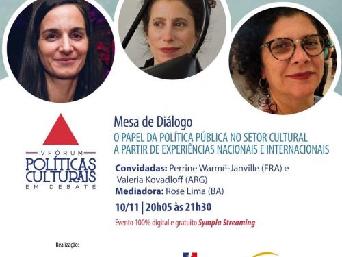  IV Fórum Políticas Culturais em Debate - Online