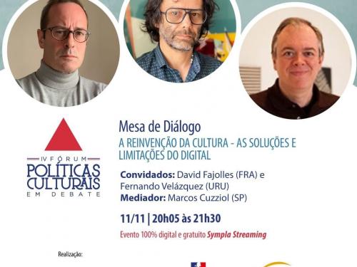  IV Fórum Políticas Culturais em Debate - Online
