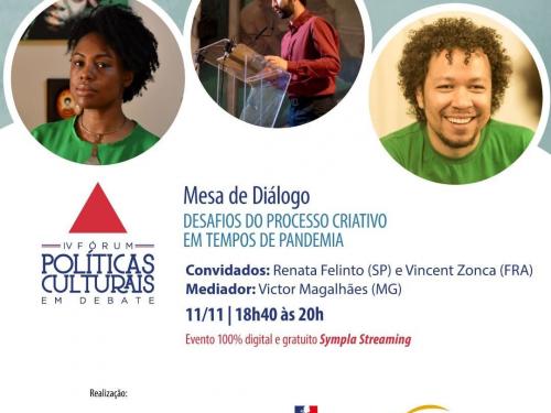  IV Fórum Políticas Culturais em Debate - Online