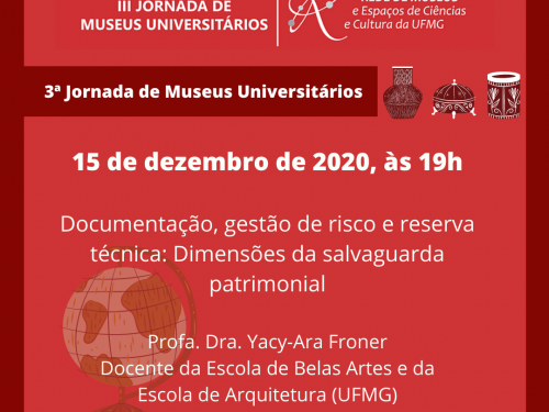 3ª Jornada de Museus Universitários da UFMG
