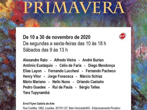  Mostra "Primavera" - Errol Flynn Galeria de Arte