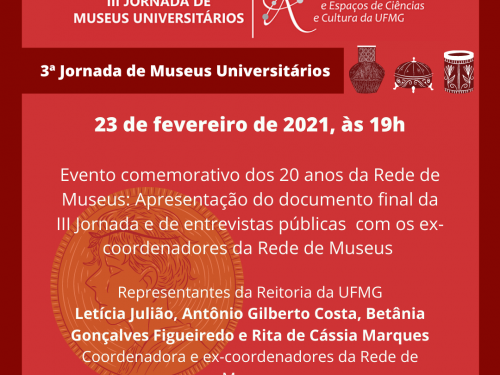 3ª Jornada de Museus Universitários da UFMG